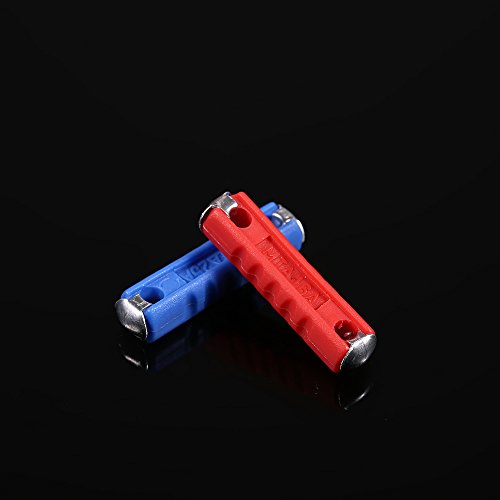 Sangmei 200pcs Caixa sortida Continental Fusíveis de ação rápida Torpedo Fusível Bullet Classic Car