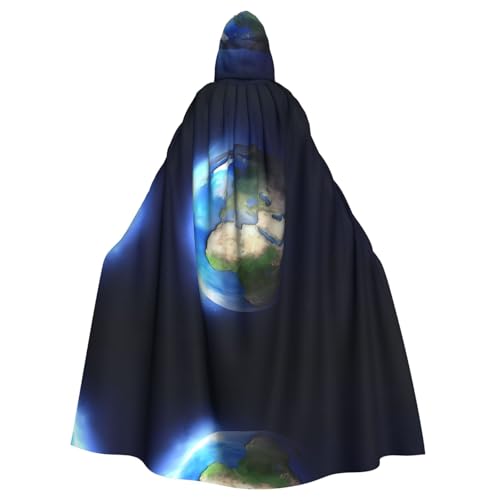 Capa con capucha para bailes de máscaras y eventos de cosplay temáticos de adultos