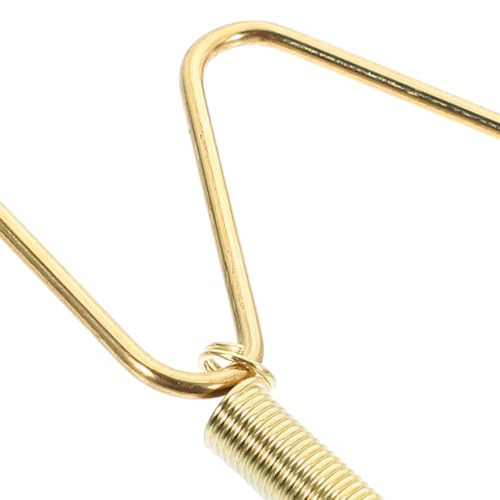 BESPORTBLE WandplattenbüGel 10.24 Zoll Tellerhalter Metall Mit Feder FüR Unsichtbare Wandhalterung PlattenaufhäNger W-Form FüR Geschirr Display Kratzschutz 2 StüCk