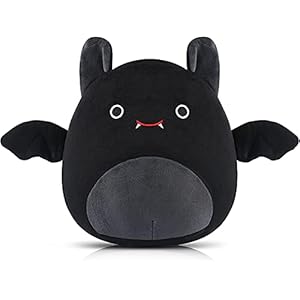 Dream N Jump Bat Plush Stuffed Animal Toys, Christmas Plushie Toys for Kids, HalloweenHugging Goth Plush Cute Pillows…