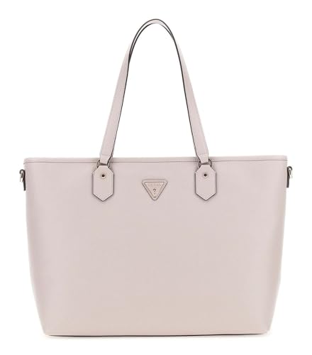 Bolso de hombro GUESS Norom Oak, elegante travel tote gris claro para tu portátil