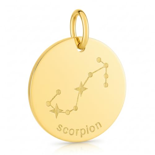 Bijouxenvogue Pendentif Plaqué Or Scorpion