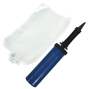 HONMEET Luftgepolsterte Tasche mit Luftpumpe