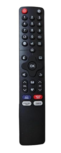Image of Compatible Smart TV Remote Control for Akai, Beston, Daiwa, Hyundai, Onix, Sansui, Vise, VW TV's Ensure Compatibility by Matching Original Remote Exactly