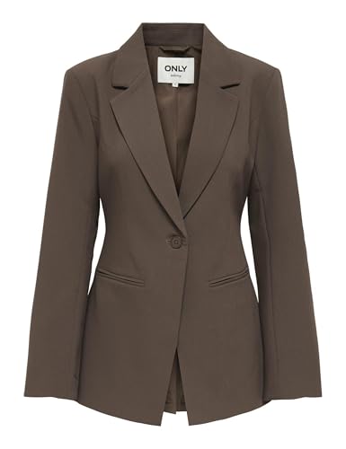 Prodotto di ottima fattura ONLY Onlraven Life L/S Sculpture Blazer TLR, Martini al Cioccolato, 40 Donna