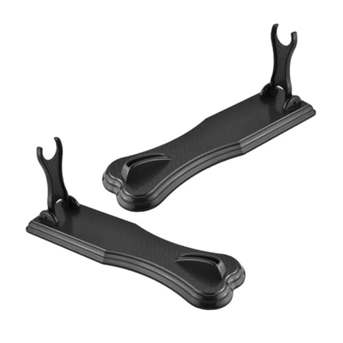 FUNNETOYU 2 Piezas Asiento Unipolar Vertical Titulares Soltero Encimera Utensilio Organizador De Cubiertos Imán Titular Magnético Almacenamiento Cuchillo Gadgets De Cocina Black Abdominales
