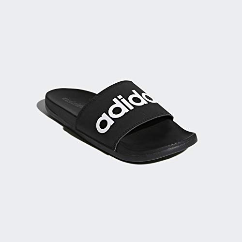 Image of adidas,mens,Adilette Comfort,Black /White /Black,12