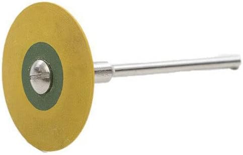 Zirconia Porcelain Rubber Diamond Impregnated Mounted Polisher Yellow XF Grit