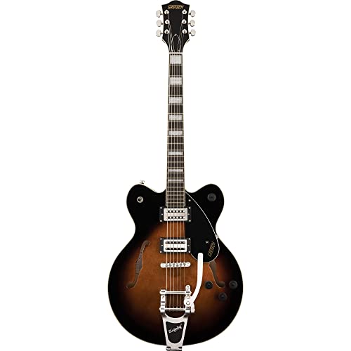Gretsch G2622T Streamliner™ Bloc double coupe avec carte Bigsby®, Brownstone Maple - Les Beatles, Paul McCartney, John Lennon, RIngo Starr, George Harrison Gretsch G2622T Streamliner™ Bloc double coupe avec carte Bigsby®, Brownstone Maple – Image 3