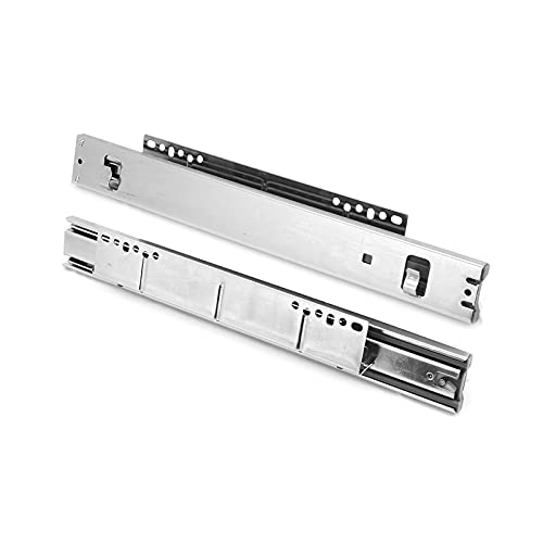 KuKoo 4 x Kitchen Pull Out Soft Close Heavy Duty Baskets, 400mm Wide Cabinet, Slide Out Wire Storage Drawers, Pull-Out Organiser Metal