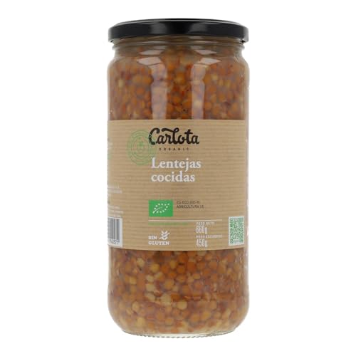 Carlota Organic Lentejas Cocidas 720 gr