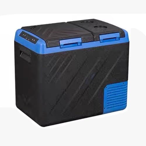 Nevera Compresor Refrigerador Del Automóvil Refrigerador Pequeño 25/35/45 L Diseño Por Zonas Panel Táctil Refrigeración Hasta -20 °C Con Orificios De Drenaje(59.8 * 36.5 * 51.2cm)
