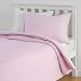 AmazonBasics Kid's Comforter Set - Soft, Easy-Wash Microfiber - Twin, Light Pink