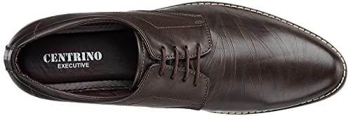 Image of Centrino Men Formal Shoes |Elegant Lace Up Derby for Business & Casual Wear | Premium Craftsmanship for a Stylish & Sophisticated Look | Cushioned Insole for All-Day Comfort & Support