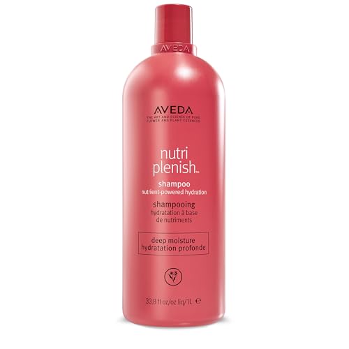 Aveda Nutriplenish Shampoo Deep Moisture, Superfood-Shampoo für trockenes Haar, Bio-Granatapfelöl, Kokosnussöl, Mangobutter, zu 93% natürlichen Ursprungs*