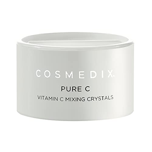 Cosmedix Pure C Vitamin C Mixing Crystals - Pure Vitamin C Face Powder - Boost Other Facial Skin Care Products - Anti Aging, Anti Wrinkle, Dark Spot Corrector, Pore Minimizer, Acne Scar Remover #TOP1