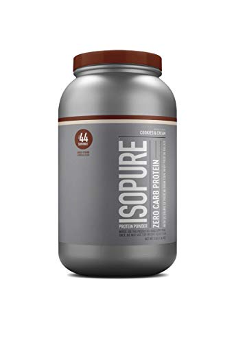 Isopure Zero Carb, Vitamin C and Zinc for Immune Support, 25g Protein, Keto