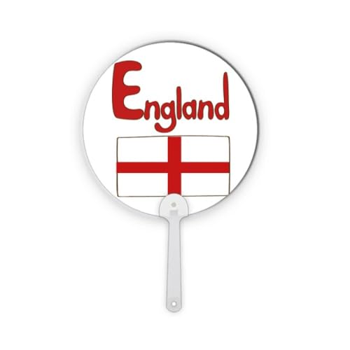 Drapeau de l'Angleterre plastique rouge rond, l'esprit British pour vos créations uniques - 2