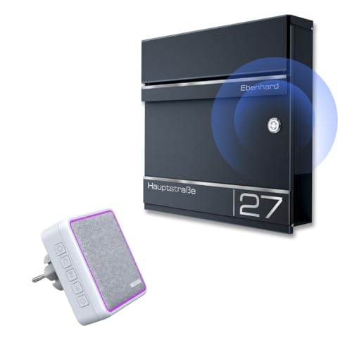 Metzler exklusiver Briefkasten mit Funkklingel in...