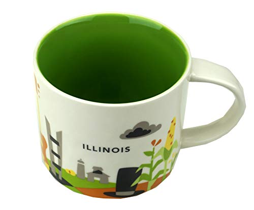 Starbucks Illinois You Are Here Collection Mug miniatura 4