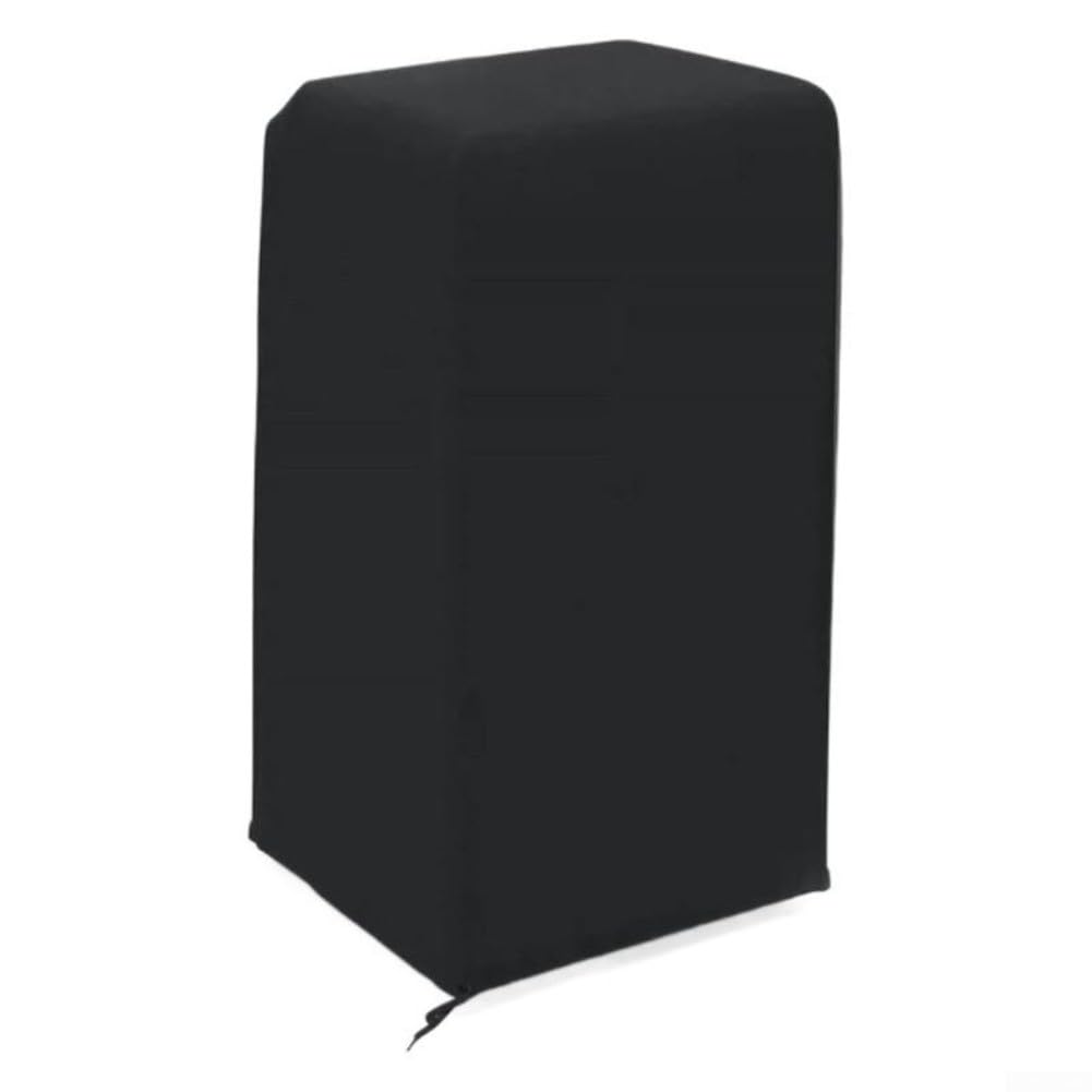 Funda protectora de aire acondicionado portátil a prueba de polvo impermeable 420D Oxford funda protectora interior móvil AC protector con correa inferior para Midea y modelos compatibles, negro