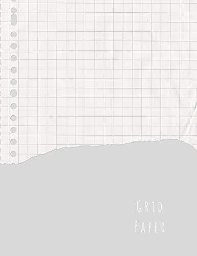 Grid Paper: Quad Rule graph paper,8.5 x 11 (5x5 graph paper) 100 pages
