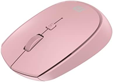 Portronics Toad 23 Wireless Optical Mouse with 2.4GHz, USB Nano Dongle, Optical Orientation, Click Wheel, Adjustable DPI(Pink)