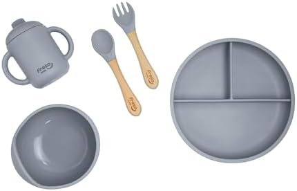 Freso Baby Kit Alimentação De Bebê Silicone Atóxico Livre Bpa Int...