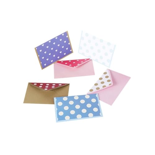 60pcs Romantic Creative Paper Envelopes Set with Sticker