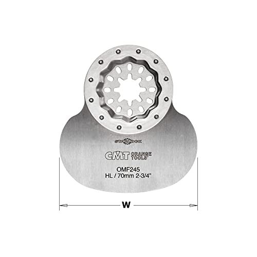 CMT ORANGE TOOLS OMF245-X5-70 MM SCHNEIDEMESSER „PILZFÖRMIG“