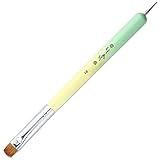 Ivy-L Premium 2 Ways French Gel Acrylic Nail Art Kolinsky Brush with Dotting Tool for Professional...
