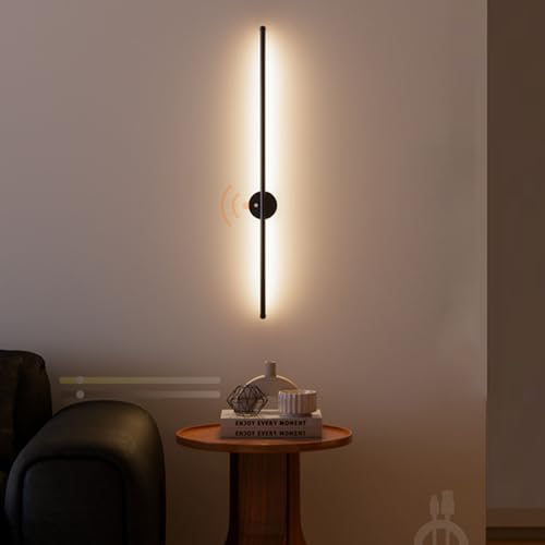 Lámpara de pared con sensor de movimiento para escaleras y mesitas