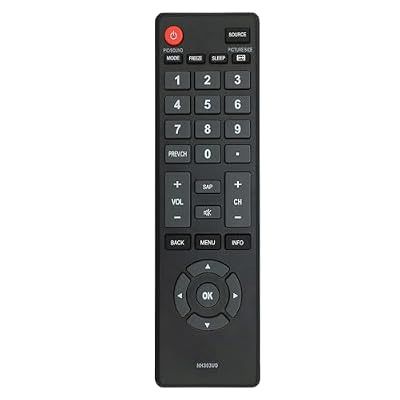 NH303UD Replaced Remote fit for Emerson TV LE391EM4 LF320EM4A LF391EM4 LF461EM4 LF320EM5S LE240EM4 LE320EM4 LF320EM4 LF501EM4 LF461EM4 LF501EM4 LF501EM4F LE240EM4 LE290EM4 LE320EM4 LF320EM4 LF320EM