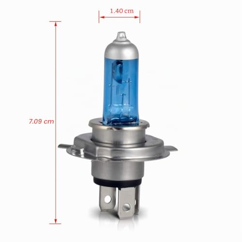 DZG HS1 / PX43t Halogen Scheinwerferlampen Ersatzkit 35 / 35W 5000K Warmweiß Lampe 12V Auto/Motorrad Birne, 2 Stücke