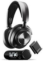 SteelSeries Arctis Nova Pro Wireless - Multi-System Gaming Headset (PS5 & PC / Switch + Bluetooth) - Unlimited Battery Life…