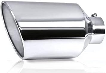 Bolt on Stainless Exhaust Universal Truck Tip 5" X 8" X 15"