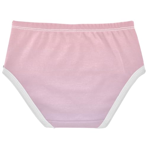 Cartoon Girls Underwear Toddlers 2t Cotton Little Girl Panties Blush Pink Thistle Gradient Undies Kids Briefs2