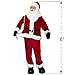 Strong Camel Life Size Christmas Santa Animated Sining and Dancing Santa Claus Xmas Decoration 6FT