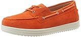 mokassins orange damen Sohle: Synthetik Geox Damen D GENOVA MOC A, Orange (ORANGE C2008), 37 EU