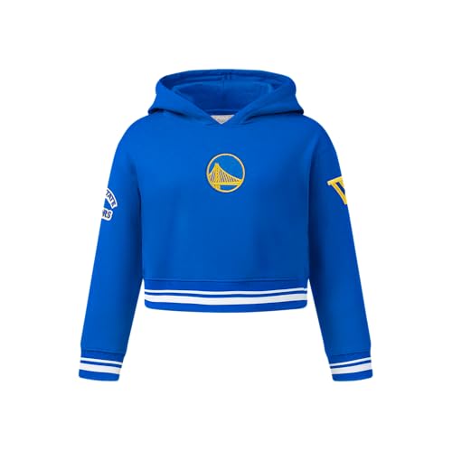 Image of Pro Standard Big Girls NBA Retro Classics Fleece Crewneck Sweatshirt