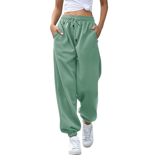 Generisch Pantalones de ocio para mujer largos de verano pantalones de chándal de algodón 3/4 pantalones de verano pantalones de pierna recta con bolsillos ligeros y aireados cómodos pantalones de