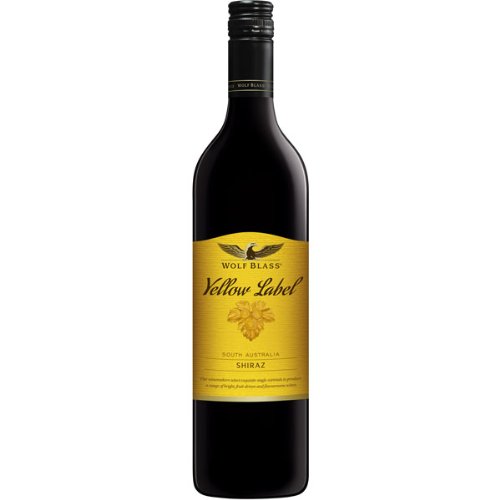 75cl Wolf Blass Yellow Label Shiraz (Case of 6)