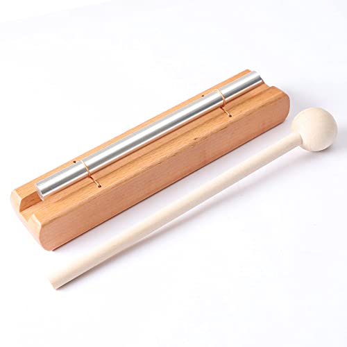 Energy Chimes Percussion Hand Bells: Solo Tone Chime Music Instrument with Mallet for Yoga Meditation Sound Healing Teachers' Classroom Tools - Image 2