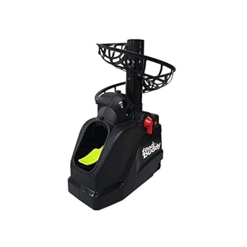 Feed Buddy Automatic Cricket Bowling Machine perfect feeds to practise batting UK based company over 25 000 sold.