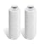 2 rolls white