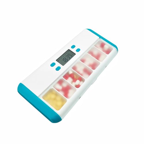 Electronic Pill Organizer for Seniors​ - 7 Day Pill Reminder