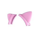 SOMIC 2pcs Cute Pink Cat Ears Detachable Silicone Kitty Cats for SOMIC G951 Headphones, Lovely Attachable Accessory for Headphones, Universal Fit Other Headset, Add Fun to Your Life