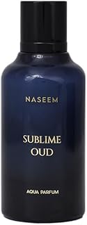 NASEEM Sublime Oud Aqua Parfum for Men and Women, 100 ml, Leathery Oud Fragrance with Fruity, Saffron and Vanilla Notes
