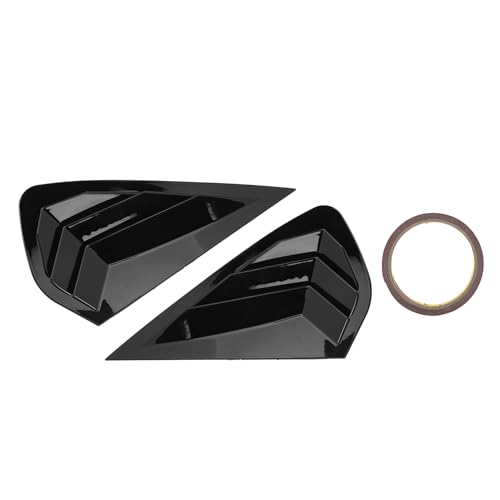 Garniture volet fenêtre latérale Forte K3 2019-2022 noir brillant