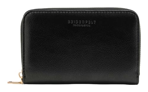 SEIDENFELT MANUFAKTUR Monedero Ebba Wallet Glossy Black Negro